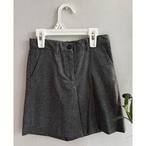 NWT Bonpoint Gray Kids Wool Flannel Shorts